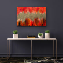 Load image into Gallery viewer, &#39;Orange, Red, Black and Gold&#39; - SOLD
