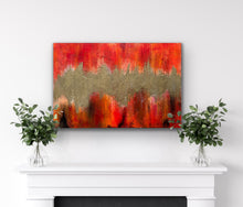 Load image into Gallery viewer, &#39;Orange, Red, Black and Gold&#39; - SOLD
