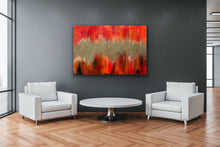 Load image into Gallery viewer, &#39;Orange, Red, Black and Gold&#39; - SOLD
