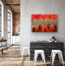 Load image into Gallery viewer, &#39;Orange, Red, Black and Gold&#39; - SOLD
